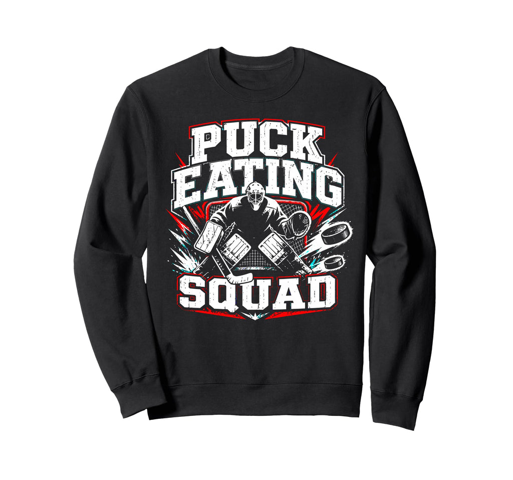 Ice Hockey Goalie Team Goalkeeper Hockey Sweatshirt - Graphic Print Unisex