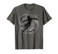 Powerful Soccer Kick And Teen Fans T-Shirt - Casual Everyday Wear Unisex