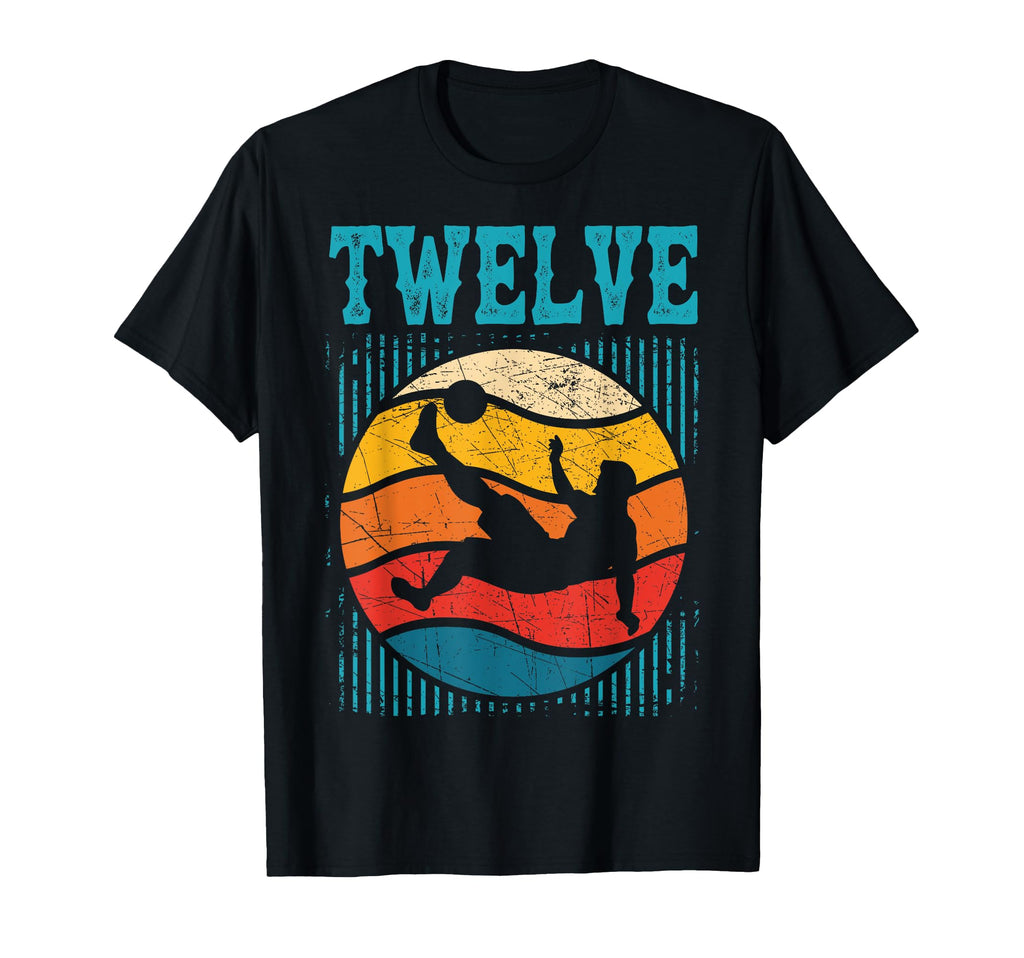 12Th Birthday Soccer 12 Years Old T-Shirt - Trendy Graphic for Adults
