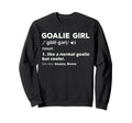 Goalie Soccer Goalkeeper Teens Sweatshirt - Streetwear Style for Adults