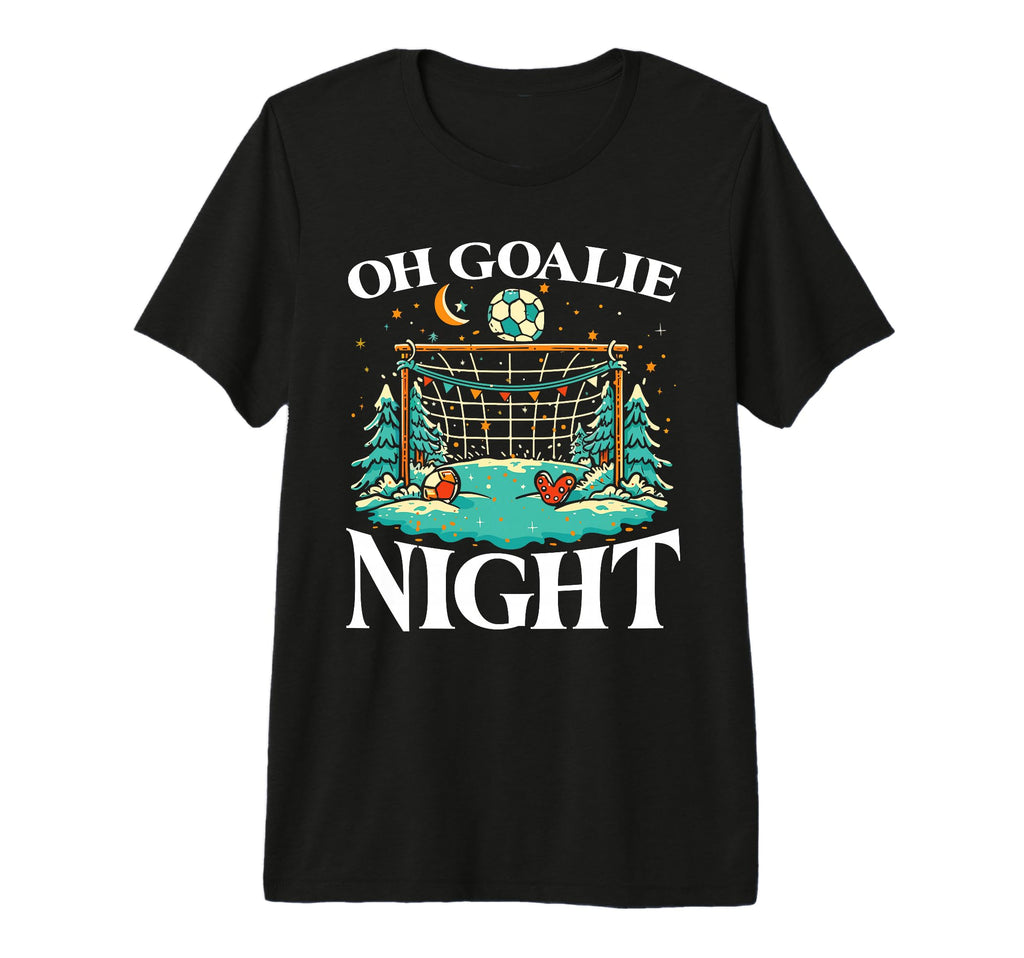 Soccer Player Day Goalkeeper Santa Claus T-Shirt - Unique Graphic Unisex