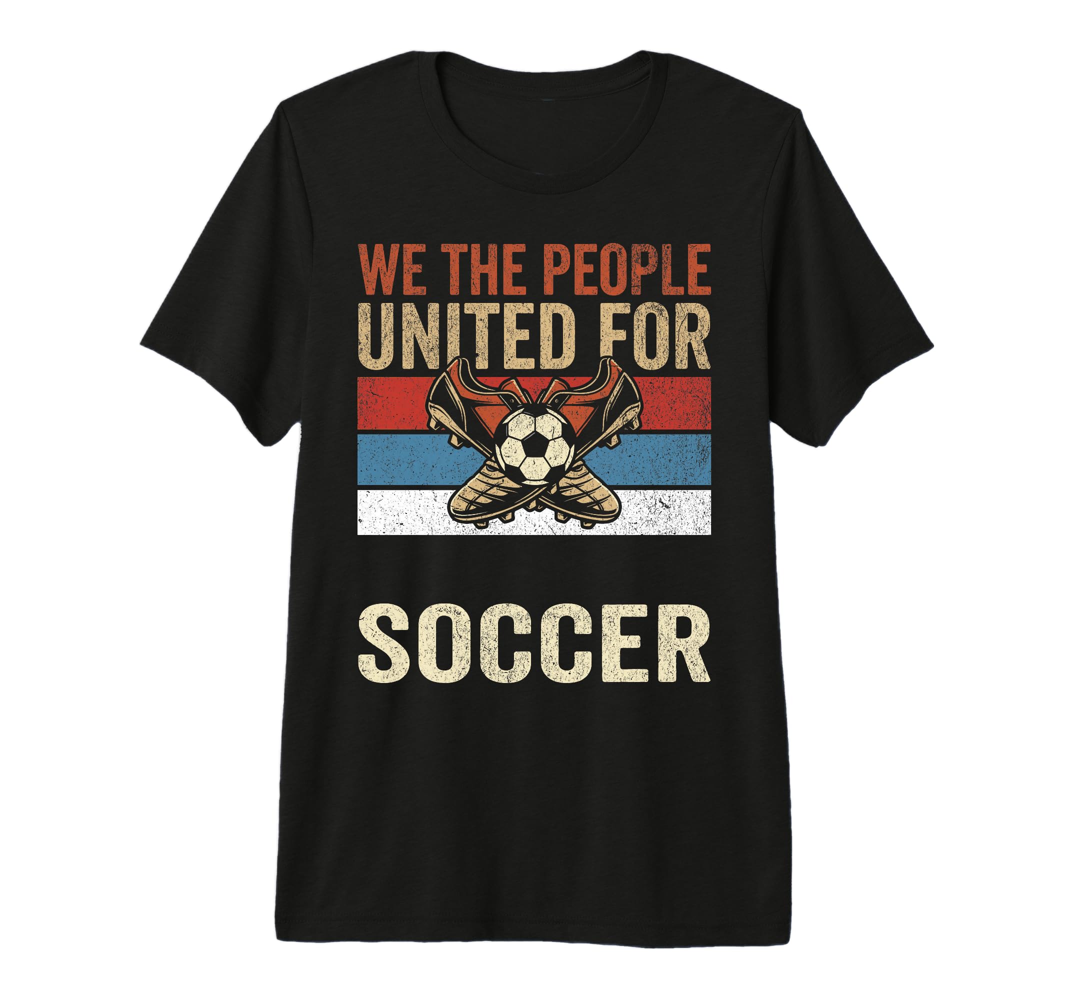 We People United Soccer Usa T-Shirt - Fun Novelty Design Men Women
