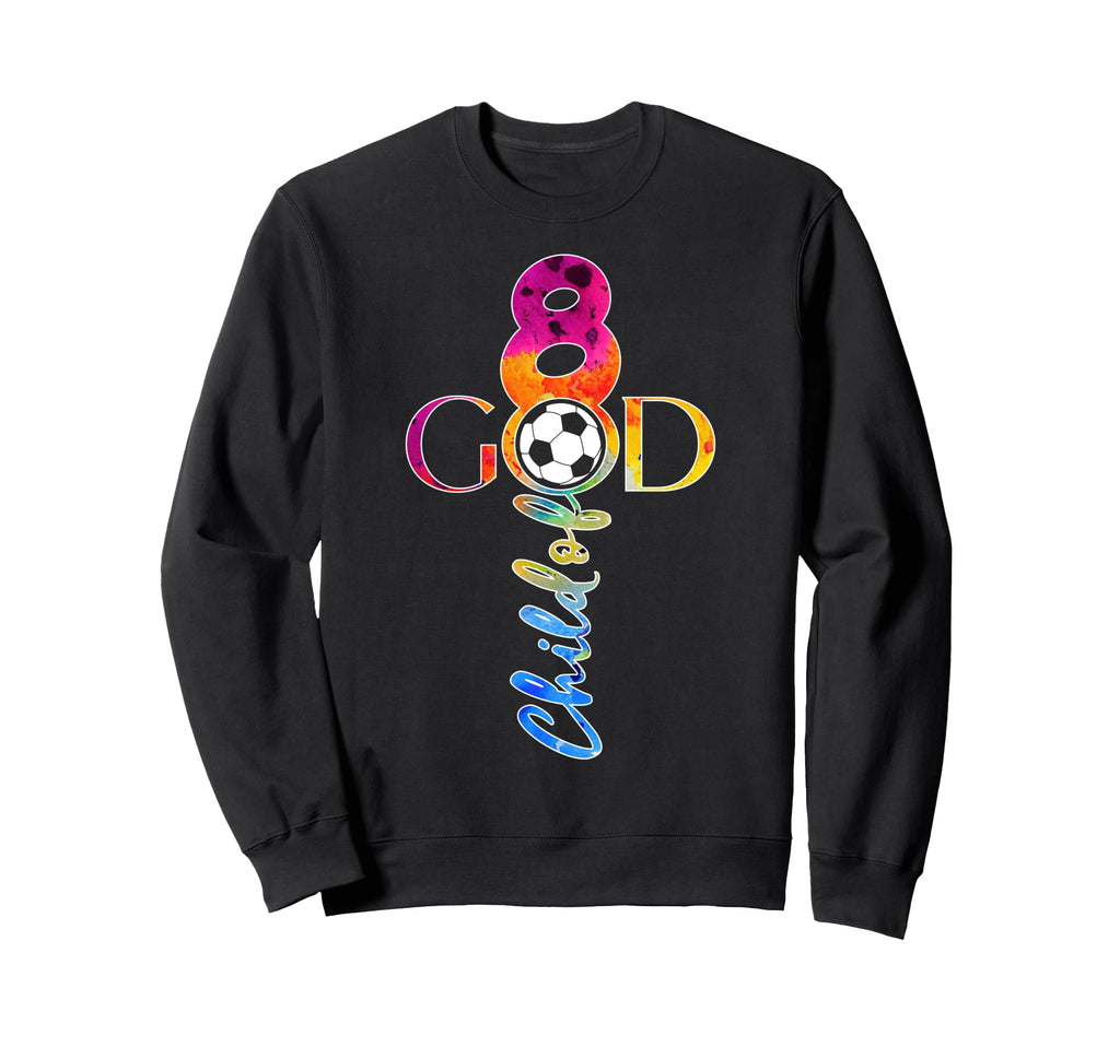 Jesus 8 Years Child God Soccer 8Th Sweatshirt - Streetwear Style Men Women