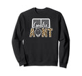 Ice Hockey Goalie Aunt Hockey Sweatshirt - Fun Novelty Design for Adults