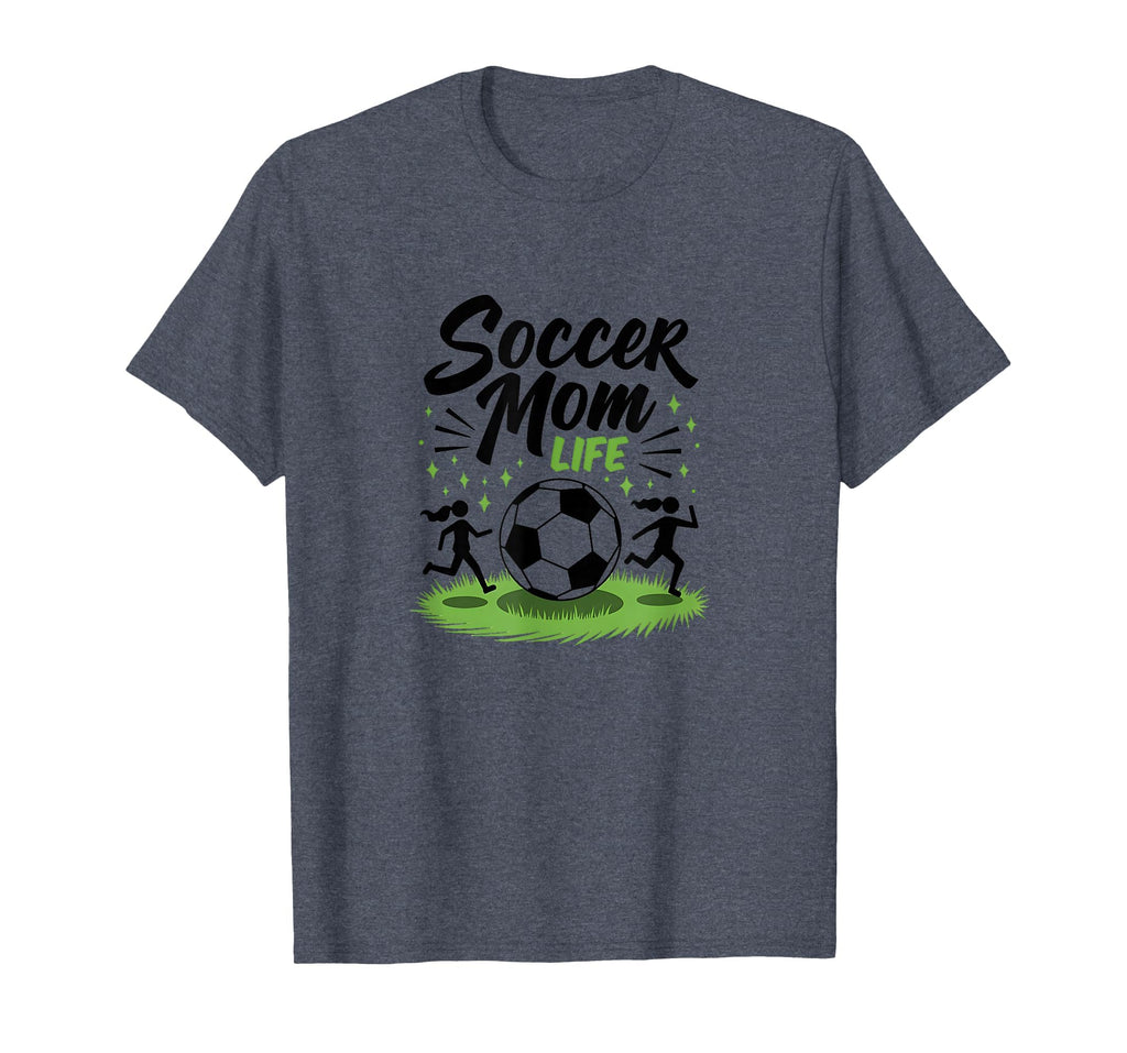 Soccer Mom Life Proud Parent Sweatshirt - Casual Everyday Wear for Adults