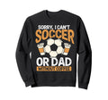 Soccer Dad Coffee Lover Sweatshirt - Graphic Print Men Women