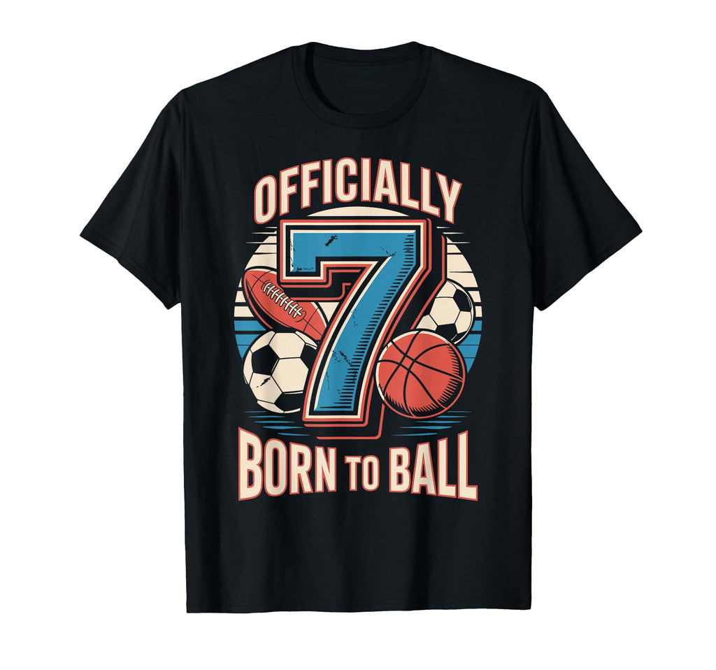 7 Birthday 7 Year Old 7Th Birthday T-Shirt - Unique Graphic Men Women