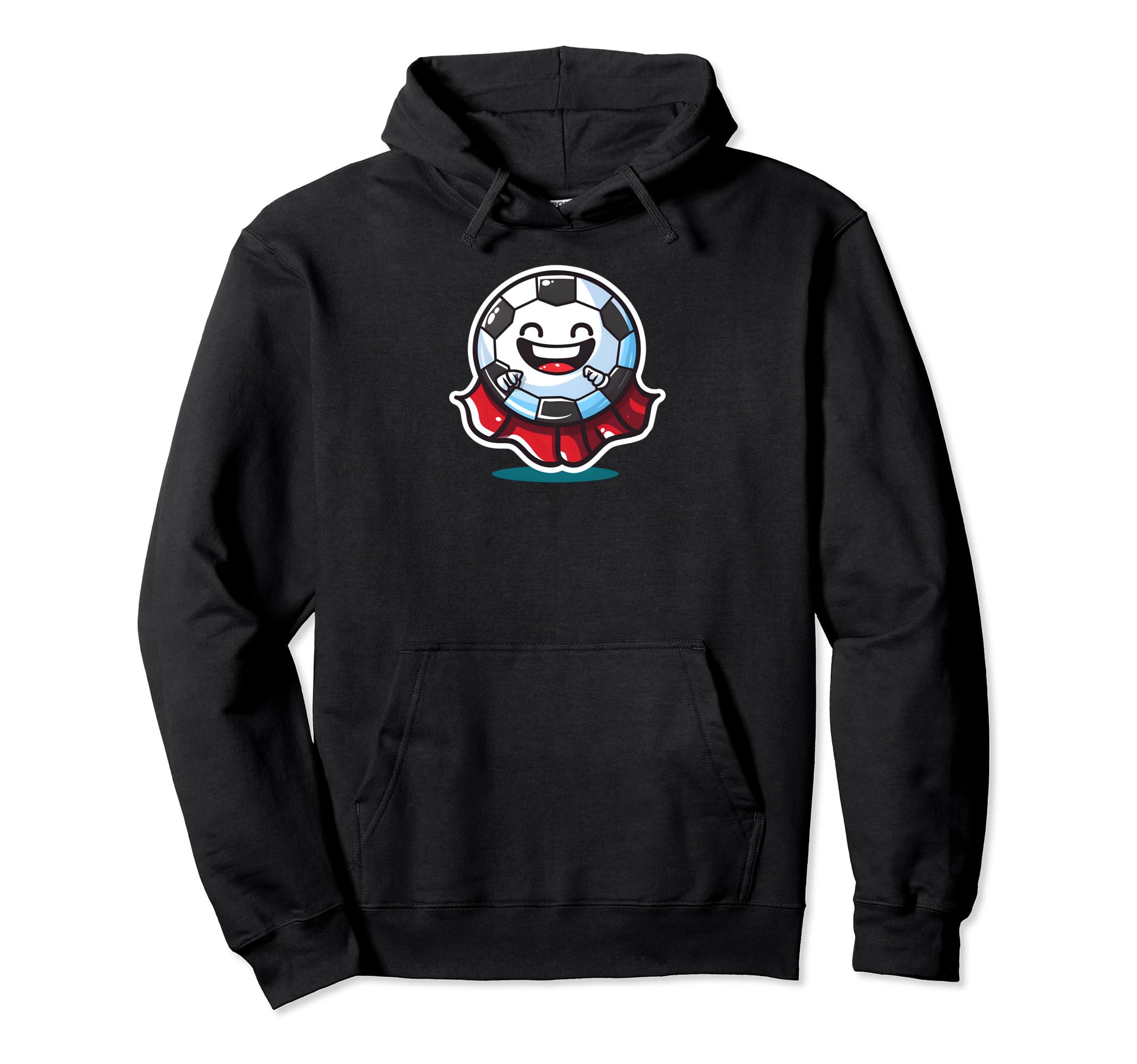 Soccer Ball Cape Soccer Coach Hoodie - Casual Everyday Wear Men Women