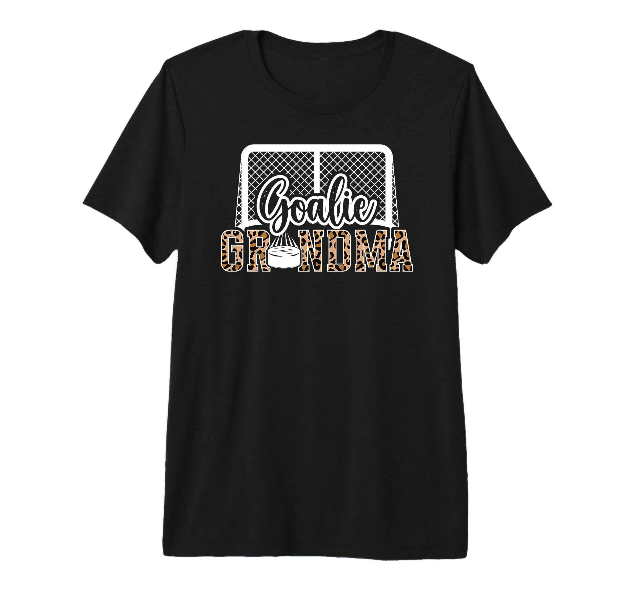 Ice Hockey Goalie Grandma Hockey T-Shirt - Trendy Graphic for Adults