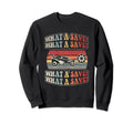 What Save Soccer Car League Sweatshirt - Minimalist Print Unisex