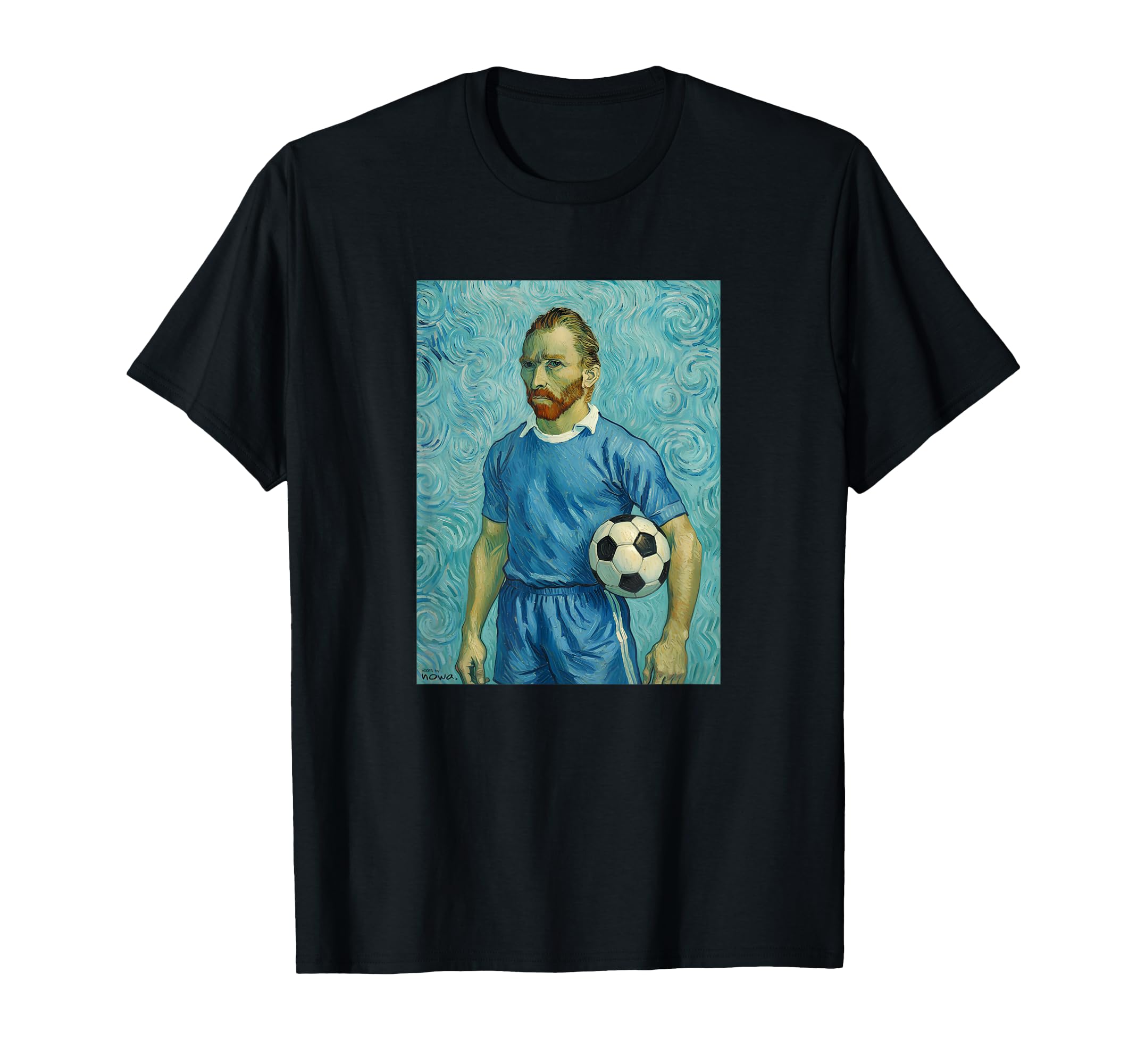 Vincent Shows Football Soccer Love T-Shirt - Minimalist Print for Adults