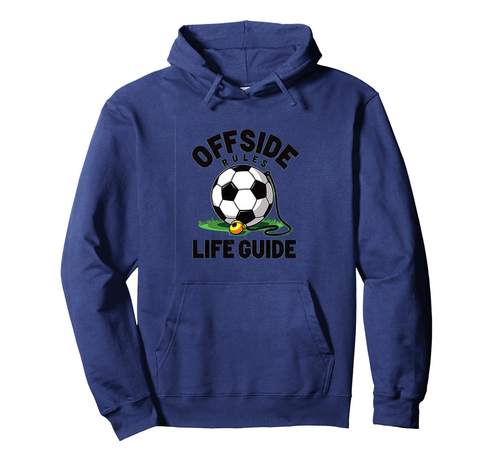 Offside Rules Life Guide Soccer Hoodie - Casual Everyday Wear Unisex