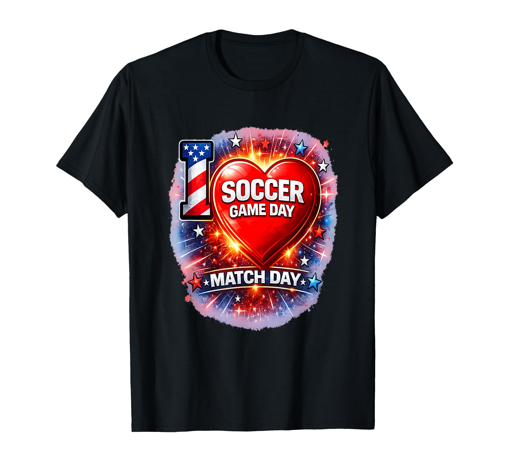Summer 2026 Soccer Match Day Game Day I T-Shirt - Trendy Graphic Unisex