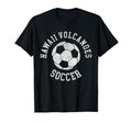 Hawaii Volcanoes Soccer Distressed 90S T-Shirt - Unique Graphic for Adults