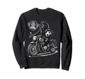 Gordon Setter Motorbike Love Sweatshirt - Aesthetic Graphic Men Women