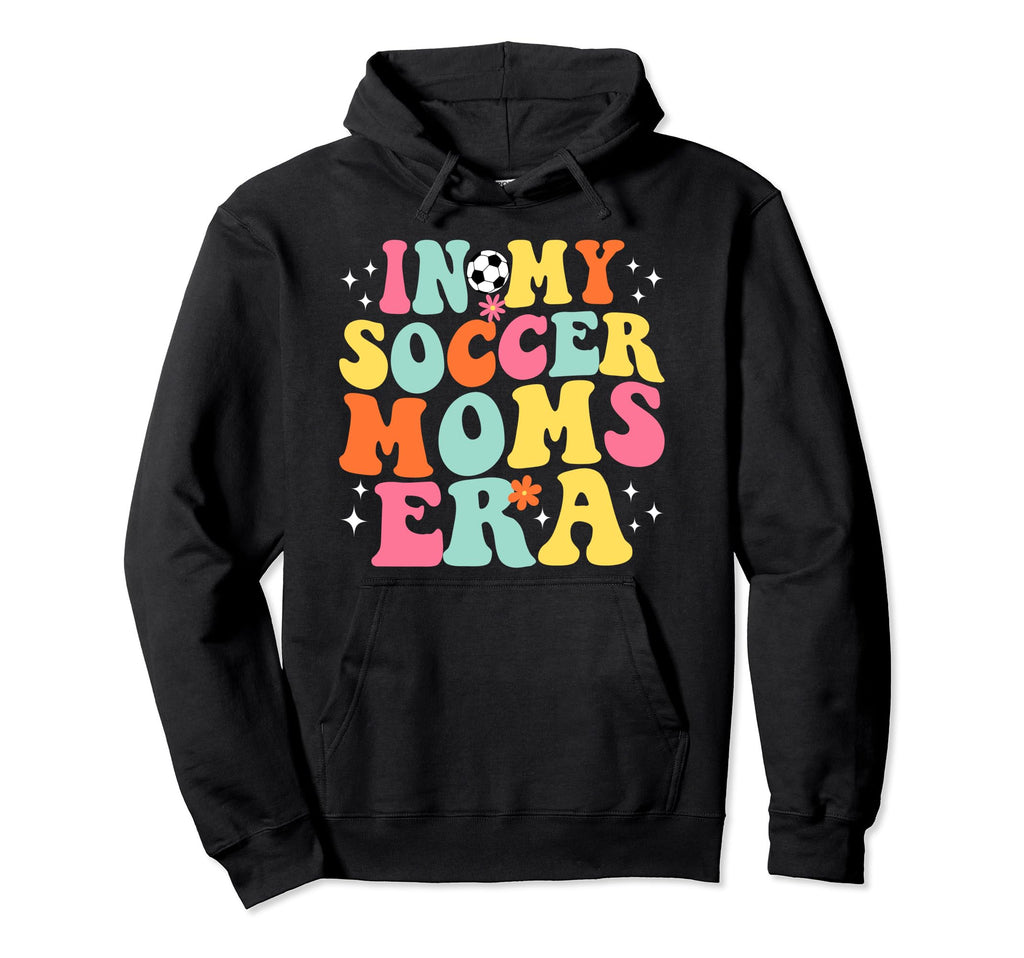 My Soccer Moms Era Game Day Groovy Hoodie - Fun Novelty Design Unisex