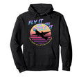 Fly It Like You Stole It Sky King Hoodie - Minimalist Print Unisex