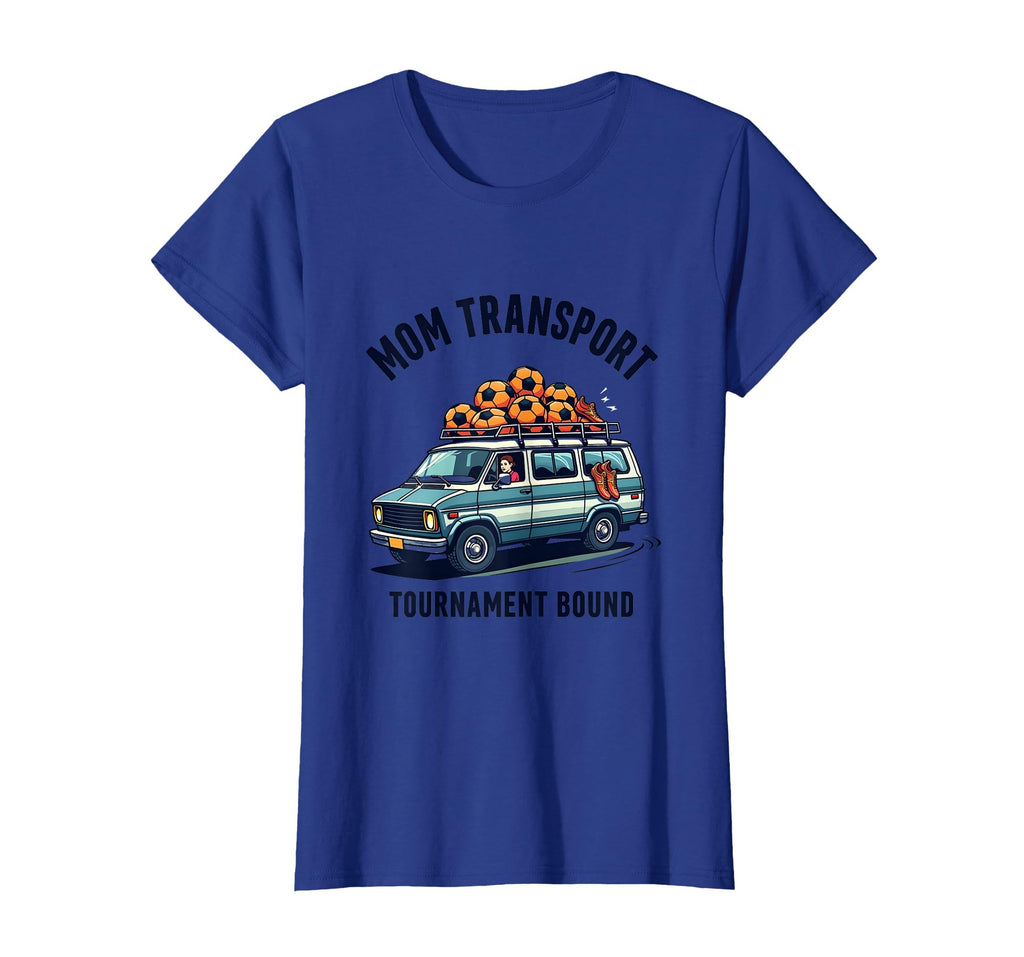 Soccer Mom Transport Tournament Bound T-Shirt - Trendy Graphic Unisex