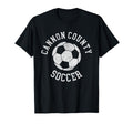 Cannon County Soccer Distressed 90S T-Shirt - Custom Art Print Men Women