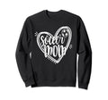 Mom Loves Soccer Heart Best Soccer Mom Sweatshirt - Graphic Print Men Women