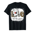 Love Game Bleached Soccer Game T-Shirt - Casual Everyday Wear for Adults