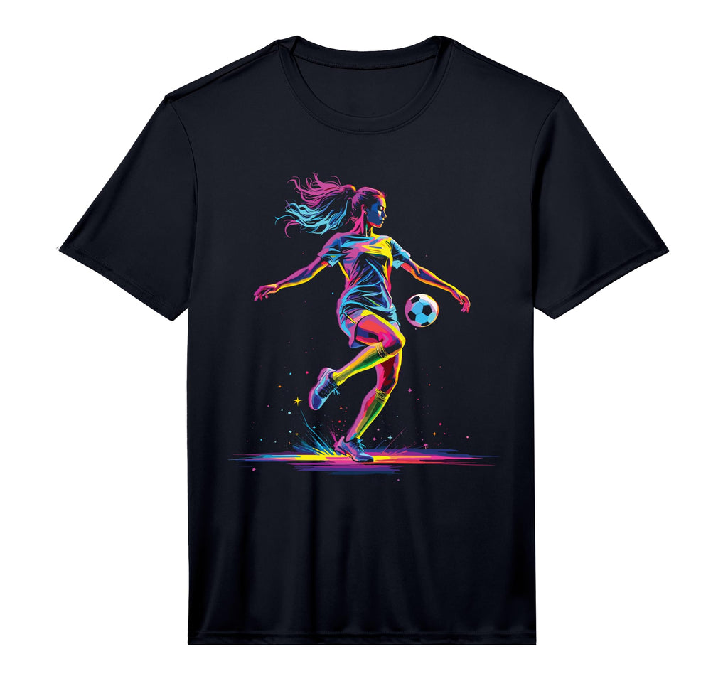 Soccer Teen Soccer Performance T-Shirt - Aesthetic Graphic Men Women