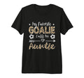 My Favorite Goalie Calls Me Auntie T-Shirt - Fun Novelty Design Men Women