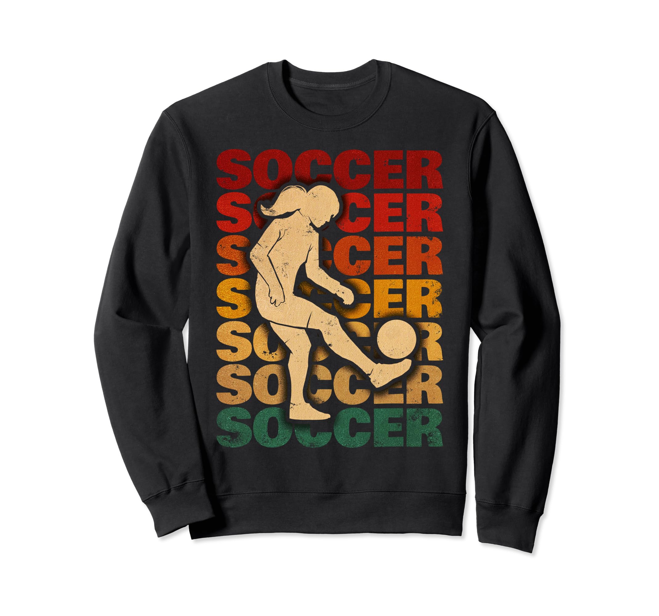 Soccer Goalie Distressed Goalkeeper Sweatshirt - Streetwear Style Men Women
