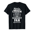 Little Cousin Hockey Goalie Cousin T-Shirt - Trendy Graphic for Adults