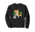 Goalkeeper Puppy Pembrokes Welsh Sweatshirt - Novelty Apparel for Adults