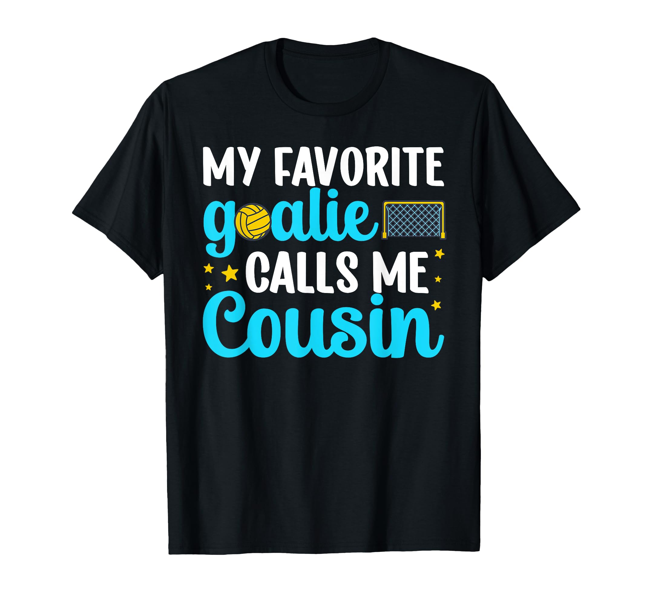 Proud Water Polo Goalie Cousin Water T-Shirt - Custom Art Print Men Women
