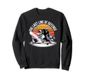 Hockey Player Penalty Box Hockey Sweatshirt - Minimalist Print Unisex