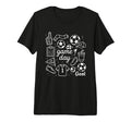 Game Day Soccer Foam Finger Cleats T-Shirt - Fun Novelty Design for Adults