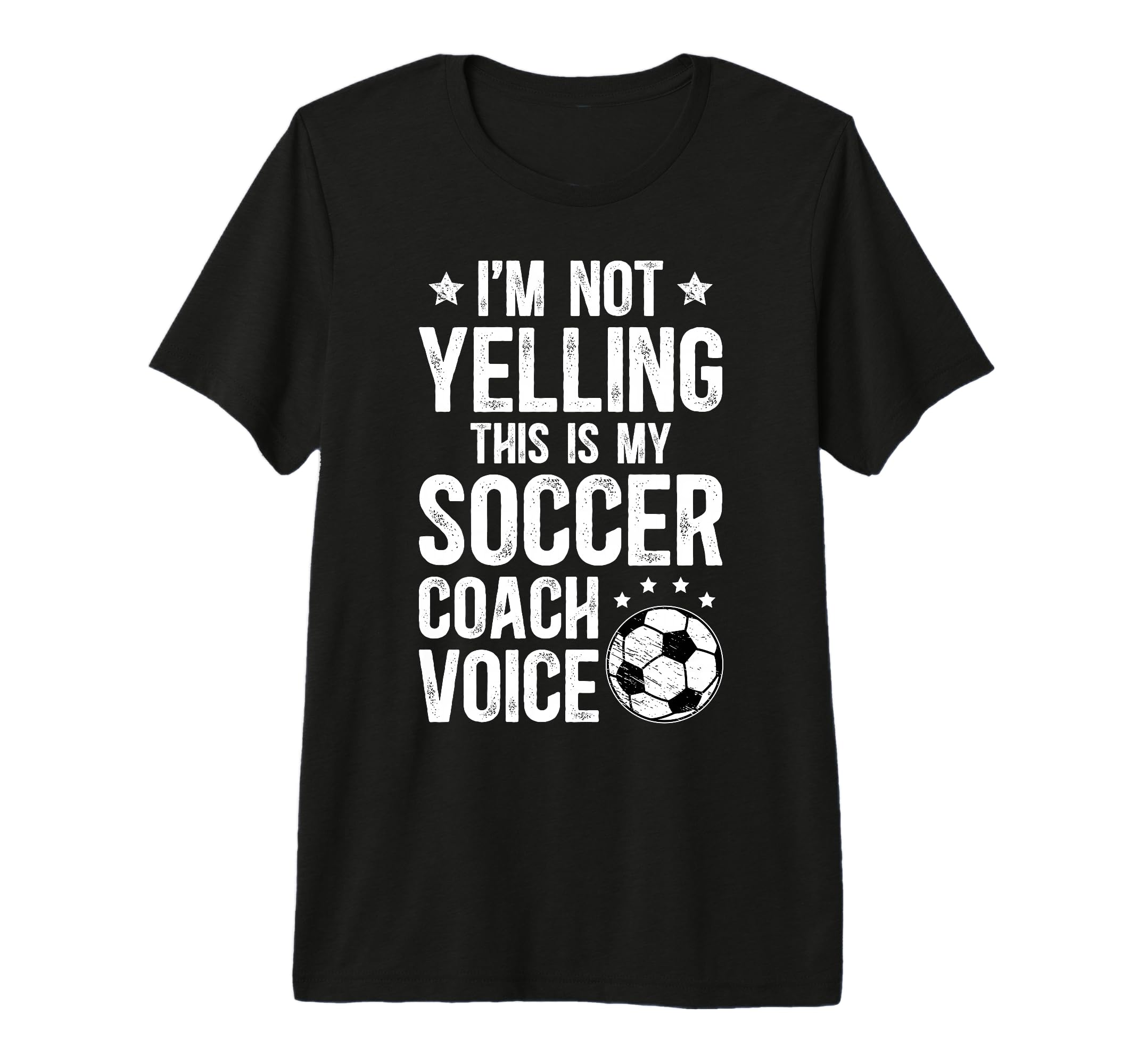 This Is My Soccer Coach Voice Soccer T-Shirt - Trendy Graphic Men Women