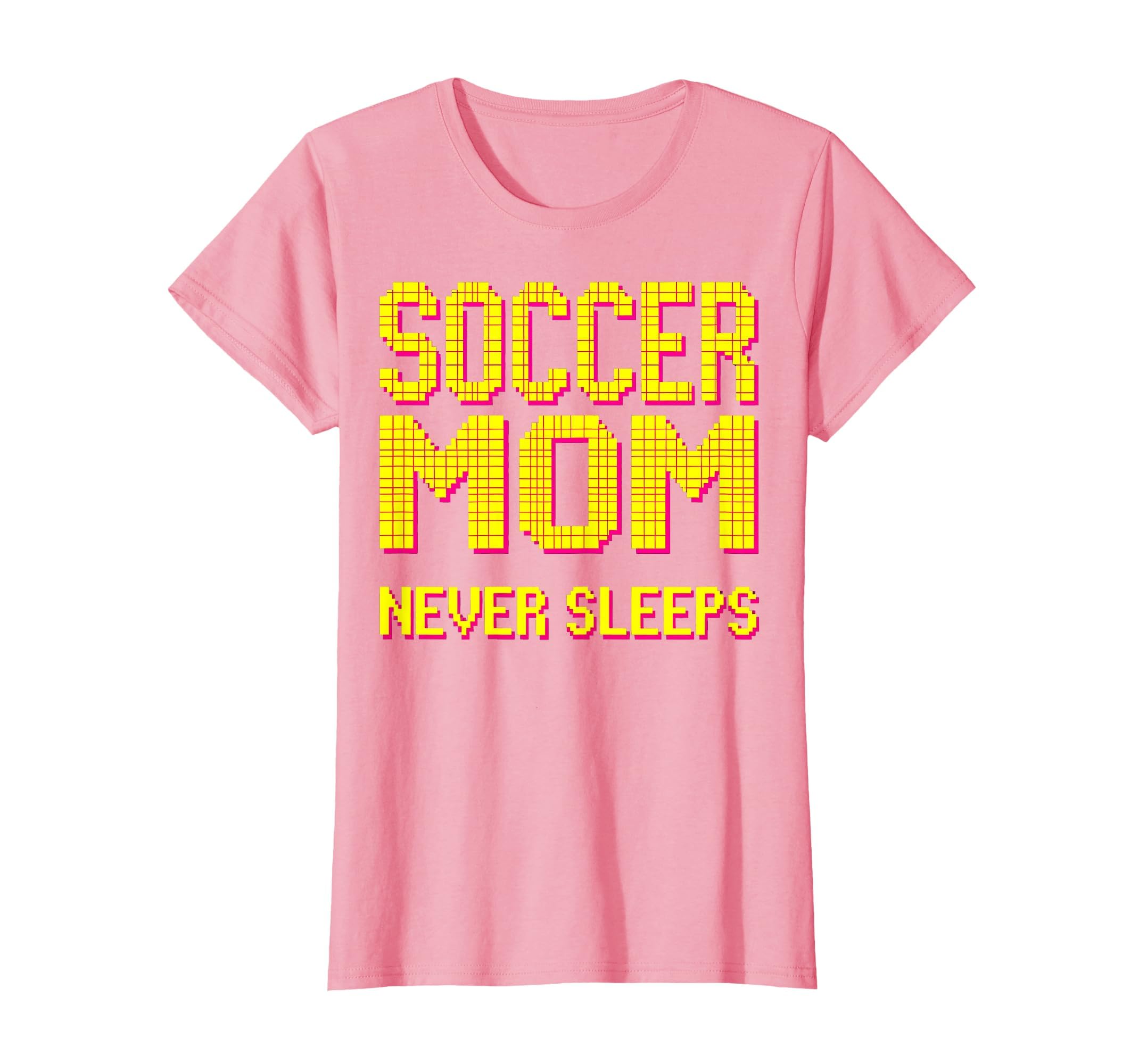 Soccer Mom Never Sleeps Funny Sports T-Shirt - Custom Art Print Unisex
