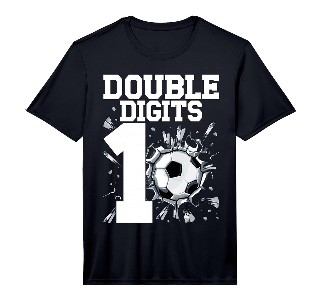 Its My 10Th Birthday Soccer Player 10 T-Shirt - Novelty Apparel for Adults