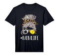 Mens Soccer And Softball Mom Life T-Shirt - Aesthetic Graphic for Adults