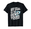 Competitive Soccer Goalkeeper T-Shirt - Trendy Graphic for Adults