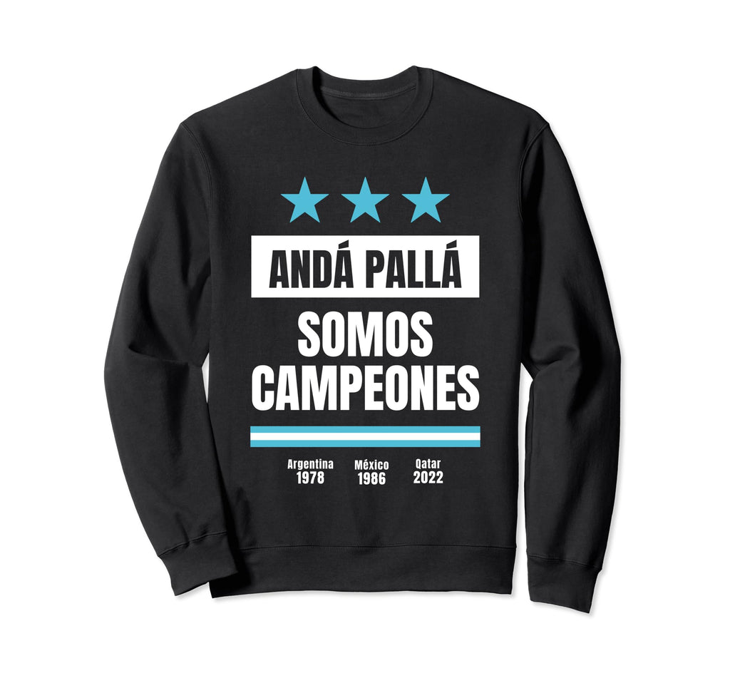 Argentina World Champion 2022 Sweatshirt - Fun Novelty Design for Adults