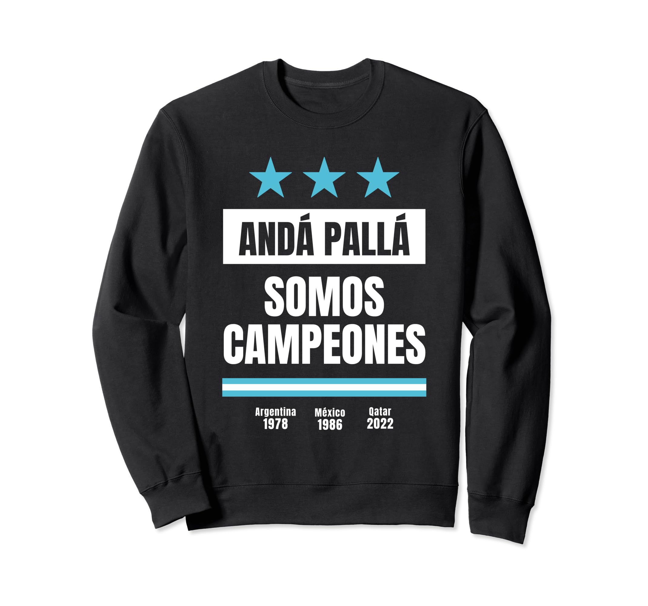 Argentina World Champion 2022 Sweatshirt - Fun Novelty Design for Adults