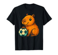 Capybara Soccer Capybaras Sweatshirt - Custom Art Print for Adults