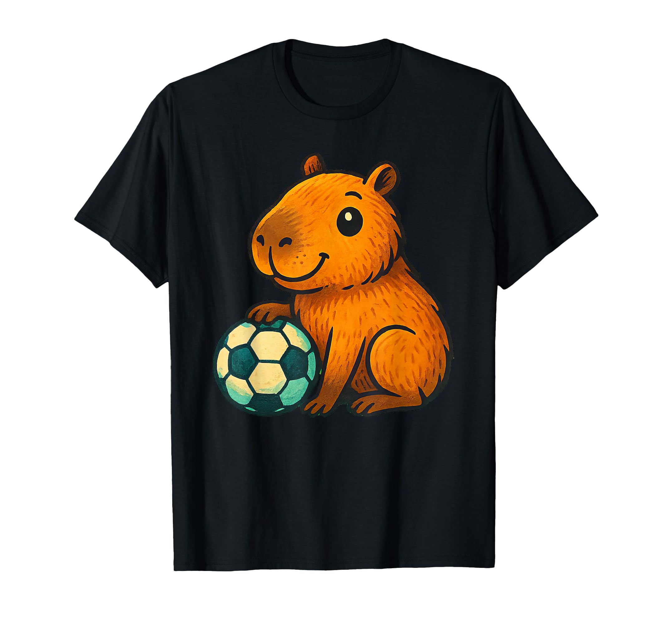 Capybara Soccer Capybaras Sweatshirt - Custom Art Print for Adults