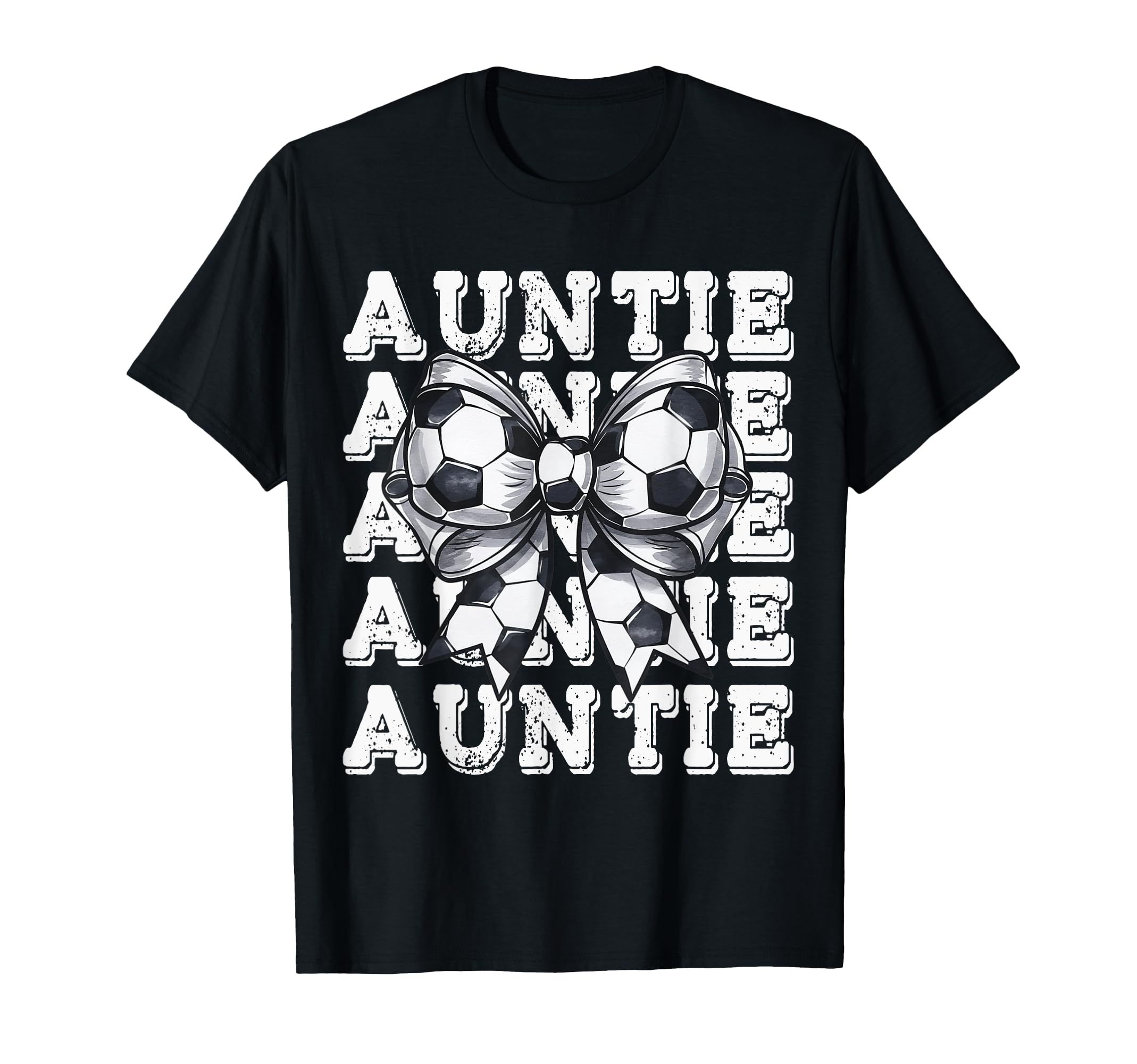 Coquette Soccer Auntie Matching T-Shirt - Streetwear Style for Adults