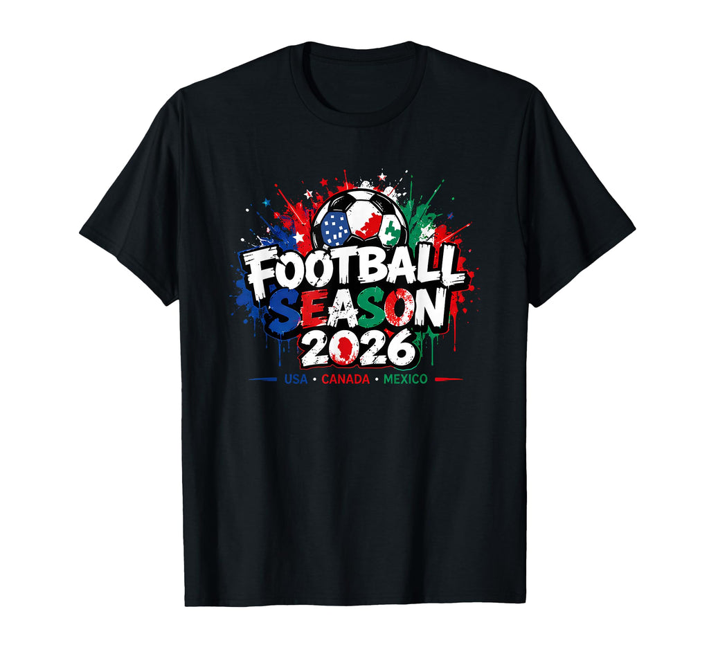 Football Season 2026 Football Fan T-Shirt - Aesthetic Graphic Unisex