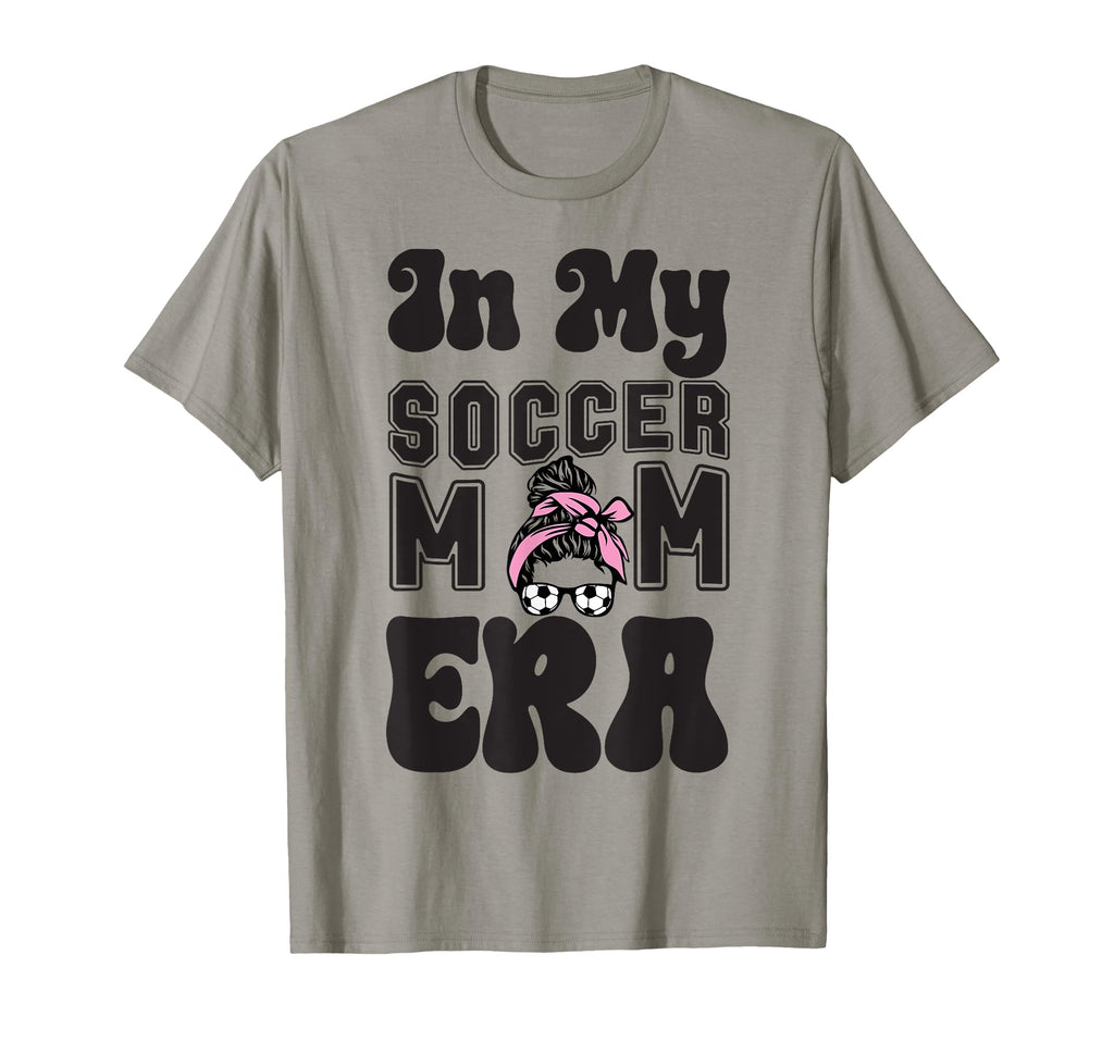 Womens My Soccer Mom Era Moms T-Shirt - Aesthetic Graphic for Adults