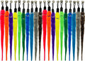 Cat Worm Toy Refills, 20 Pieces Cat Wand Attachments Worms Toy for Indoor Cats (A)
