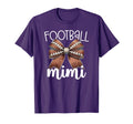 Football Mimi Football Coquette Bow T-Shirt - Minimalist Print Unisex