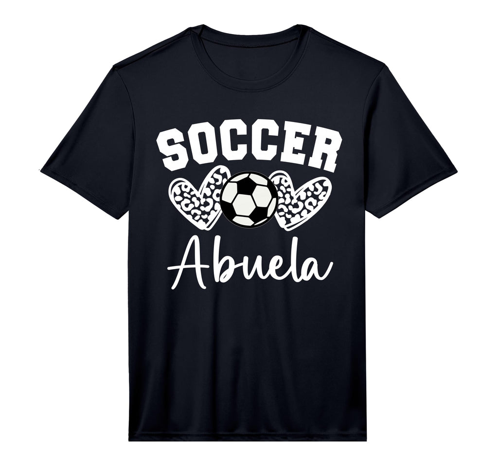 Soccer Abuela Matching Family Soccer T-Shirt - Novelty Apparel Men Women