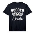 Soccer Abuela Matching Family Soccer T-Shirt - Novelty Apparel Men Women