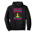 Finding Inner Peace Between Soccer Hoodie - Novelty Apparel for Adults